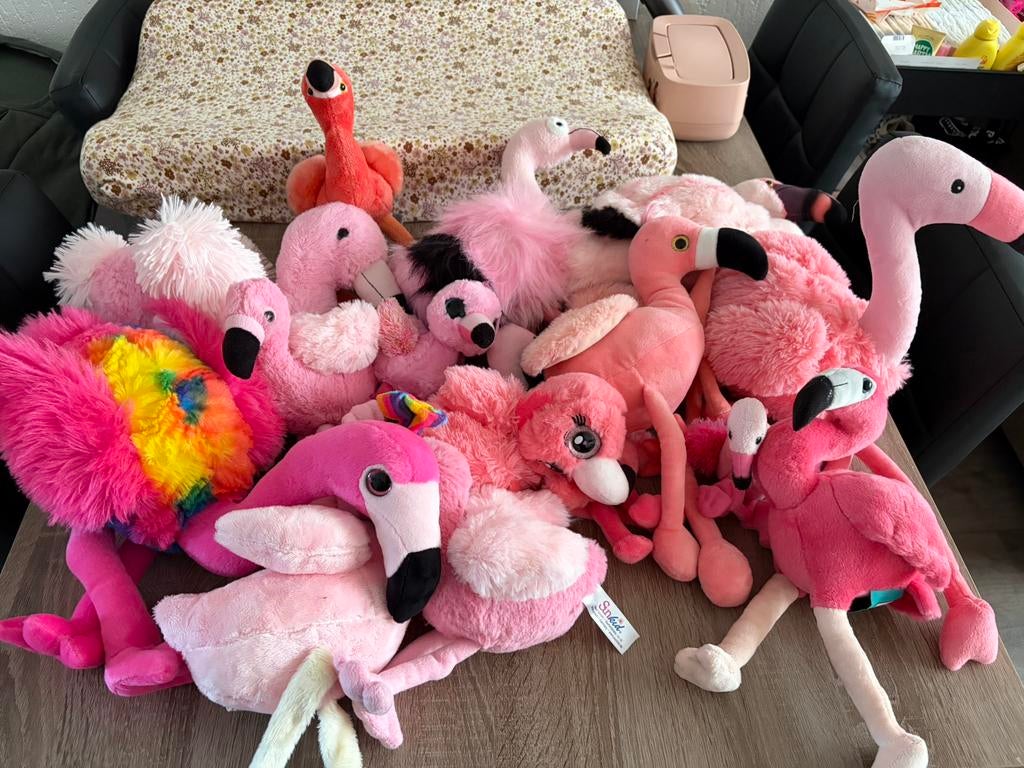 Flamingo verzameling, Verzamelen, Dierenverzamelingen, Ophalen, Zo goed als nieuw, Paard, Beeldje of Figuurtje