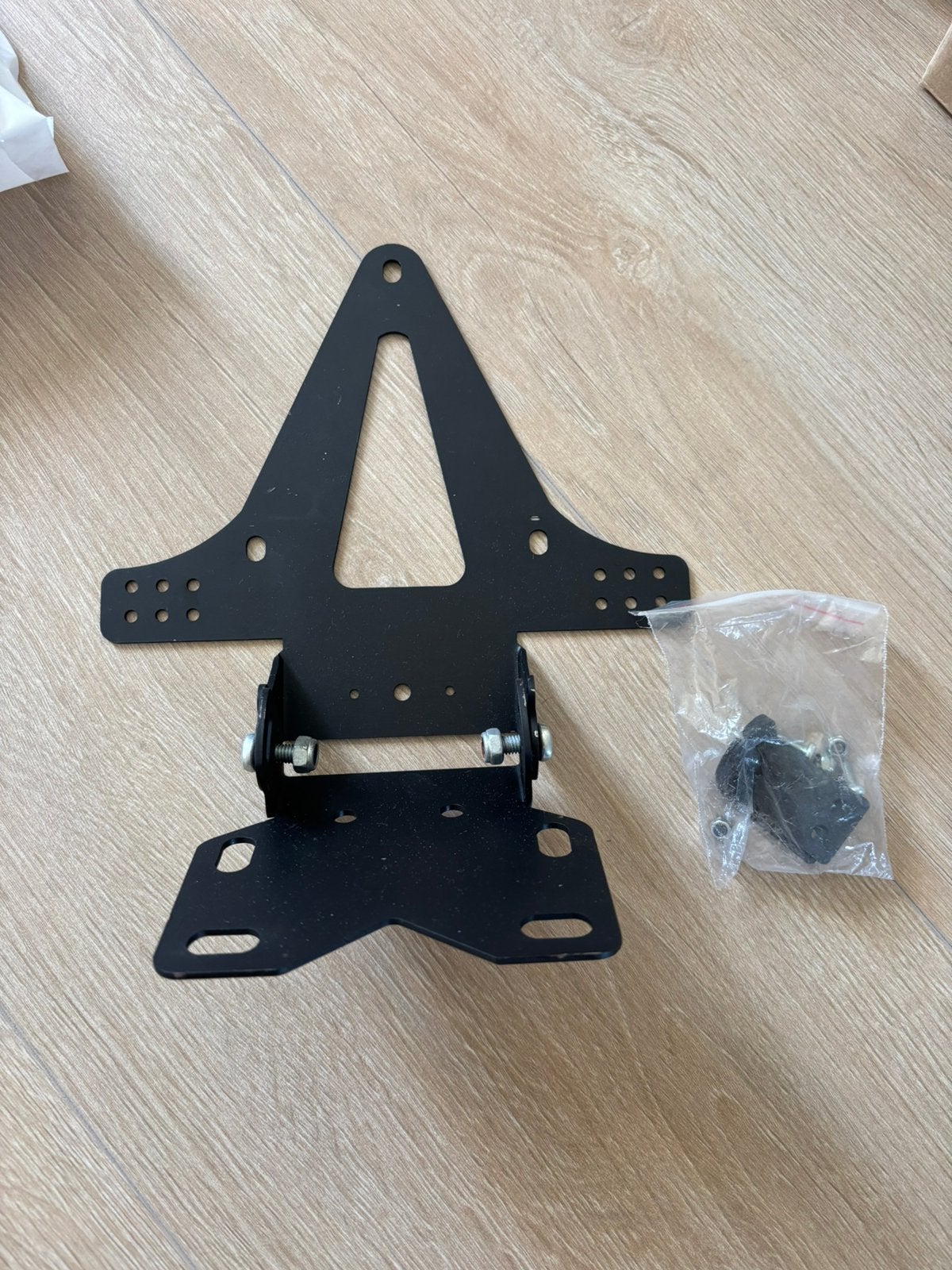 Kentekenplaathouder motor, Ophalen of Verzenden, Zo goed als nieuw