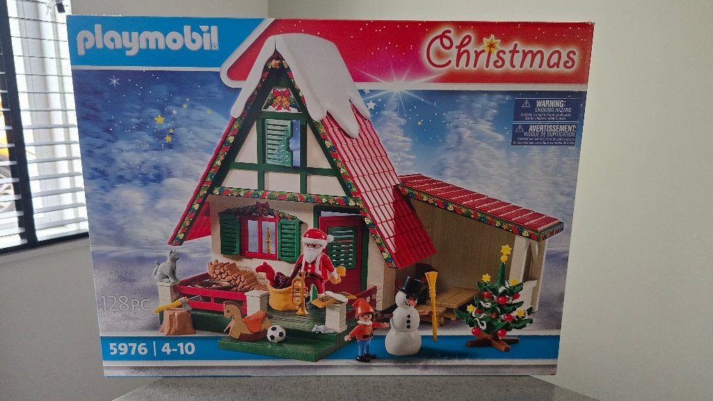Playmobil 5976 Kerstman huis nieuw in doos, Ophalen of Verzenden, Nieuw