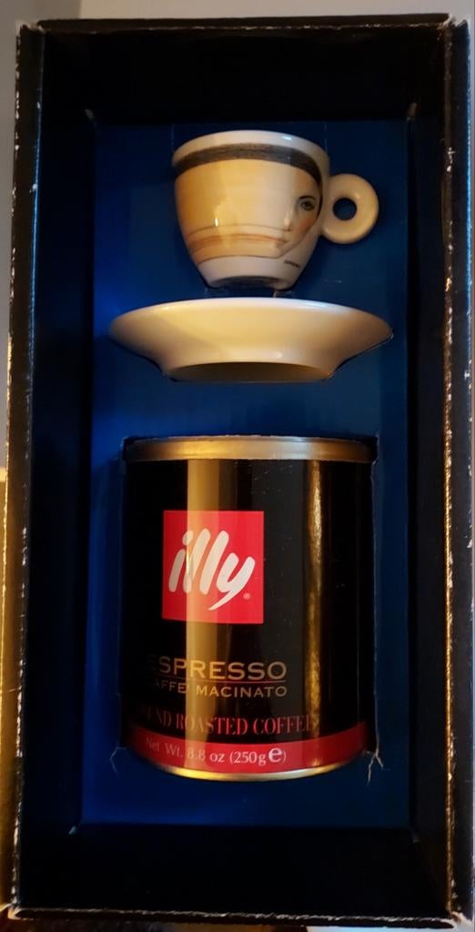 Illy art collection Subirachs Laietano 1998, Verzamelen, Ophalen of Verzenden, Nieuw, Porselein, Kop en/of schotel