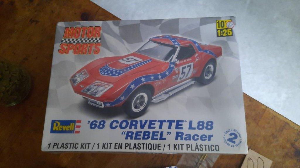 Corvette 1/25  Revell, Auto, Revell, Groter dan 1:32, Nieuw