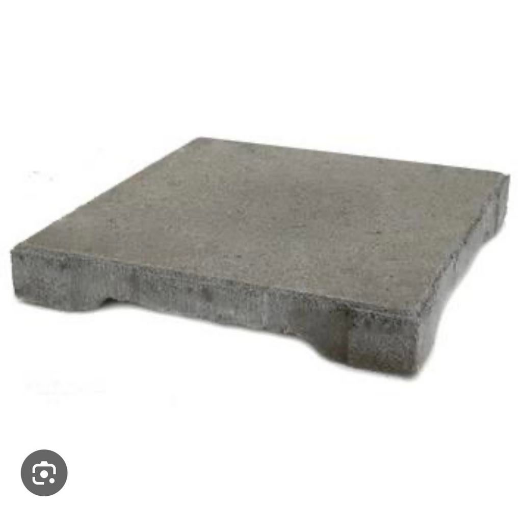Gratis Draintegel Grijs 30x30 - Ideaal voor terras dakterras, Ophalen, Nieuw, Beton, Terrastegels