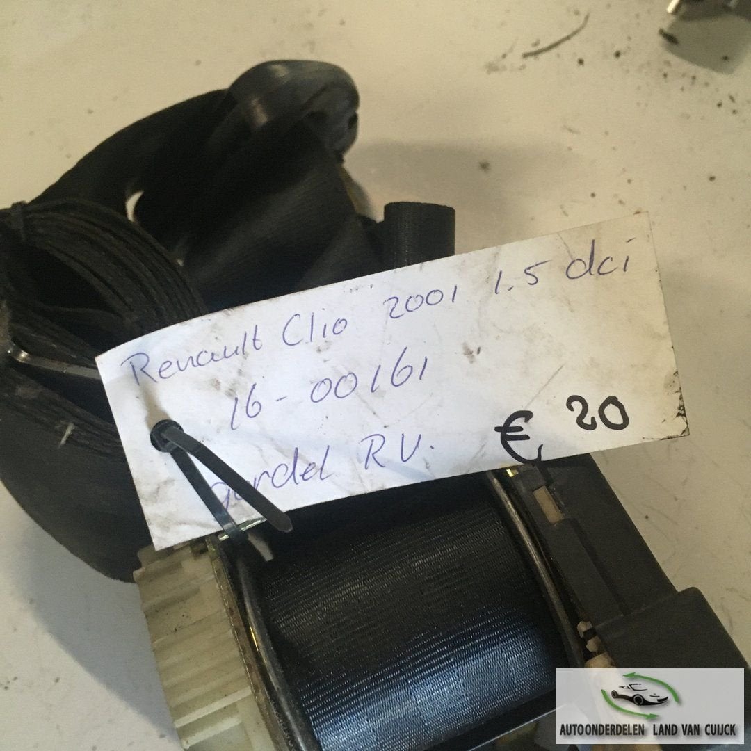 Renault Clio 2001 Gordel Rechtsvoor, Gebruikt, -, -, Ophalen of Verzenden