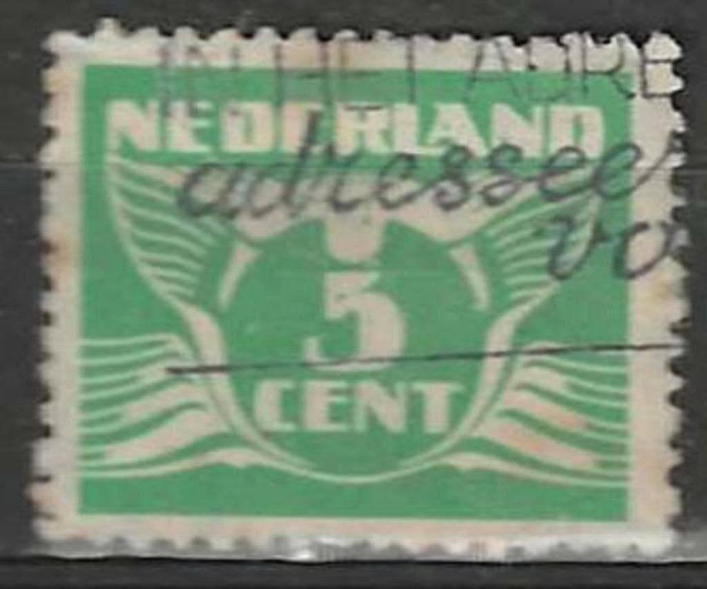 Nederland 1941 - Yvert 370 - Vliegende duif (ST), Postzegels en Munten, Verzenden, Gestempeld