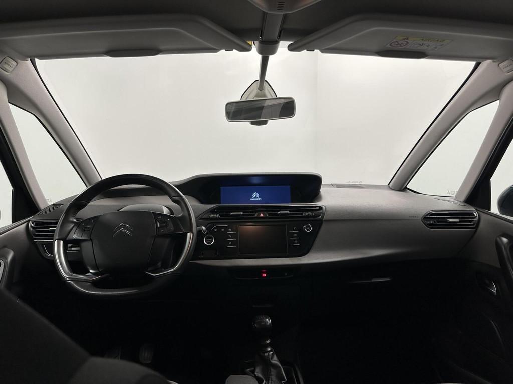 Citroen Grand C4 SpaceTourer 1.2 PureTech Shine 7P CARPLAY T, Auto's, Voorwielaandrijving, Stof, Gebruikt, 1199 cc