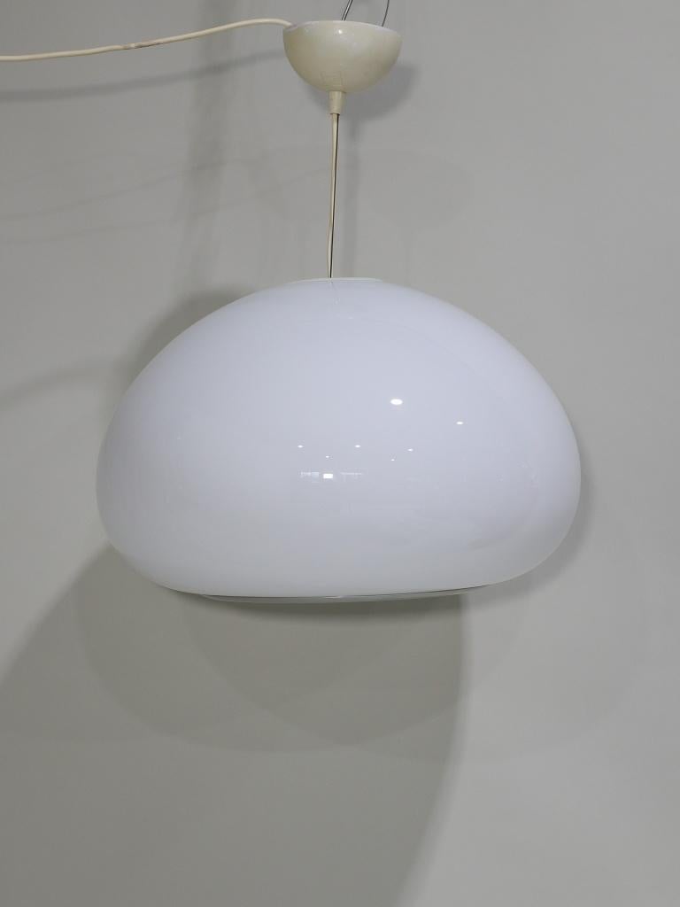 Hanglamp Black and White Castiglioni Flos Italië 1960s, Huis en Inrichting, -, -, Ophalen of Verzenden, Zo goed als nieuw