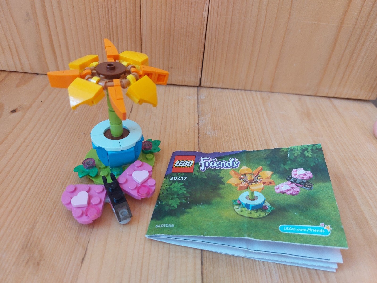 LEGO Friends Bloem en Vlinder Set (30417), Gebruikt, Lego, Ophalen of Verzenden, Complete set