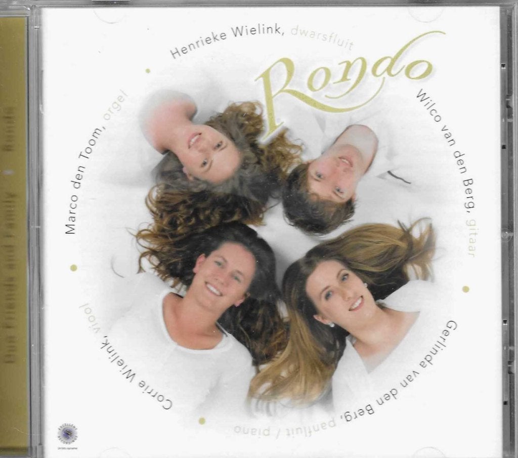 Rondo - Corrie Wielink, viool - Marco den Toom, orgel e.a., Kamermuziek, Ophalen of Verzenden, Zo goed als nieuw, Classicisme