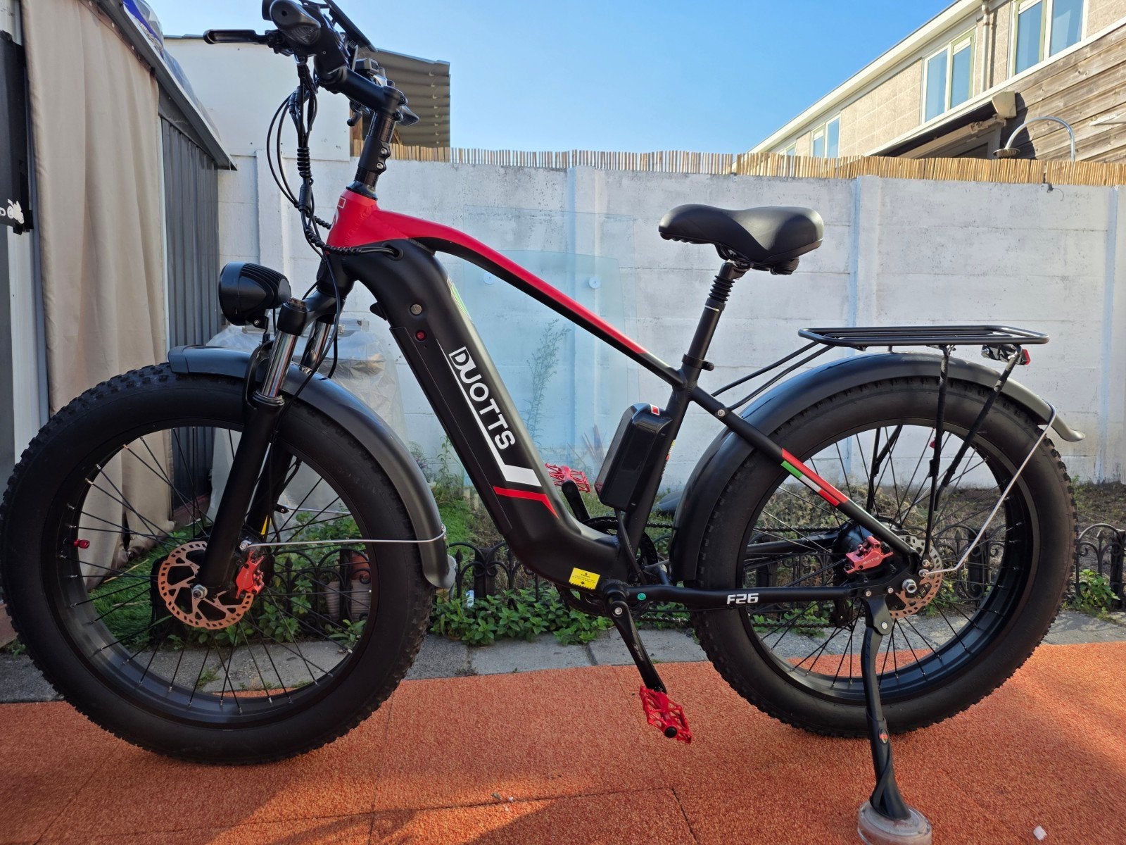 Duotts F26 Fatbike Dual motor E-bike - Krachtige Elektrisch, Ophalen of Verzenden, Zo goed als nieuw, 50 km per accu of meer, Overige merken