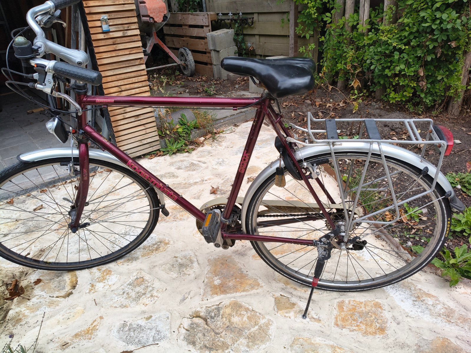 Koga Miyata Adventure Handbuilt - Weinig gebruikt, Ophalen, 28 inch, Gebruikt, Velgrem