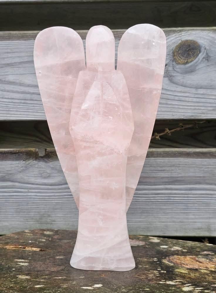 XXL rozenkwarts engel 26 cm, Ophalen of Verzenden