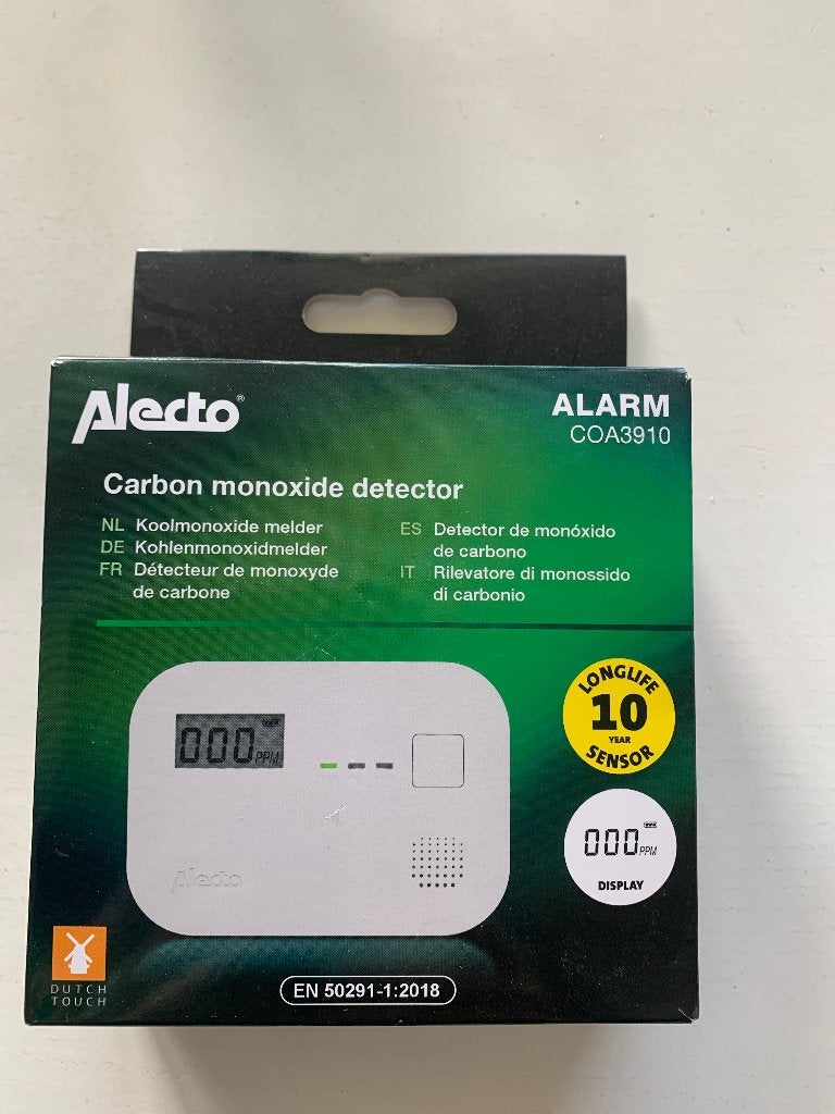 Koolmonoxide melder, Ophalen, Nieuw, Detector, Sensor of Melder, Overige soorten