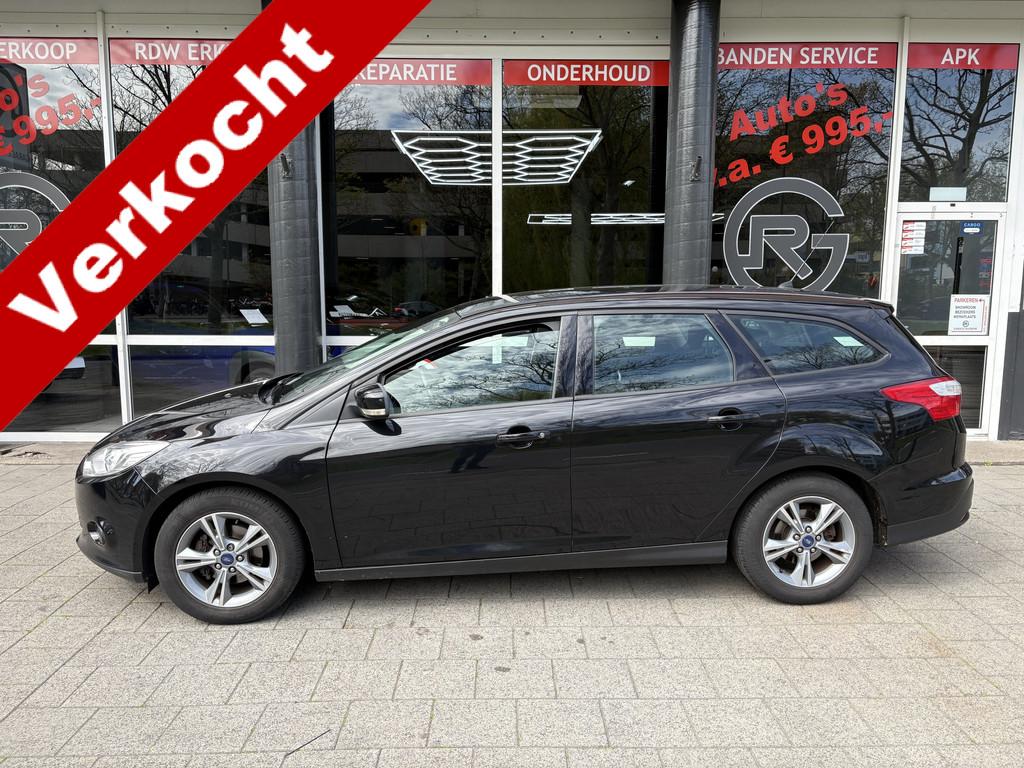 Ford FOCUS Wagon 1.0 EcoBoost Edition (bj 2014), Euro 5, Gebruikt, Zwart, Zwart