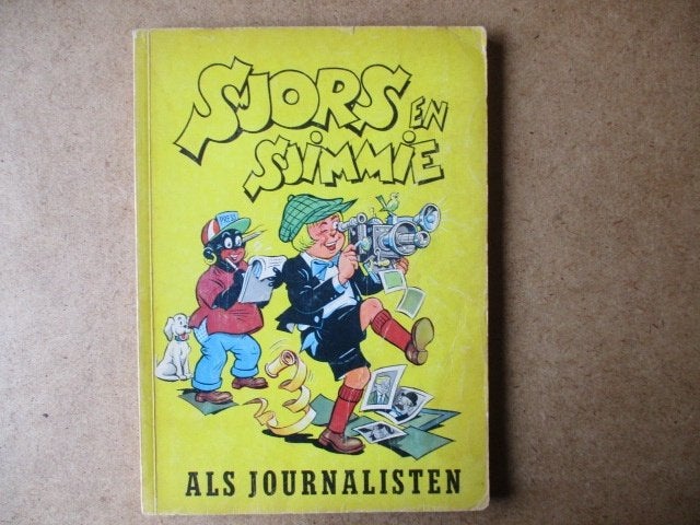 adv8086 sjors en sjimmie als journalisten, Boeken, Eén stripboek, Ophalen, Gelezen