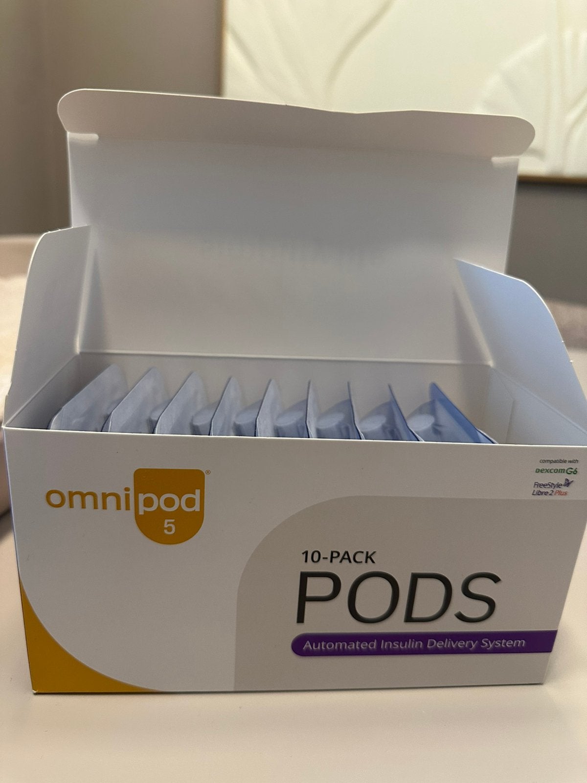 OMNIPOD 5, 9 stuks in doos 185,-, Diversen, Ophalen of Verzenden, Nieuw