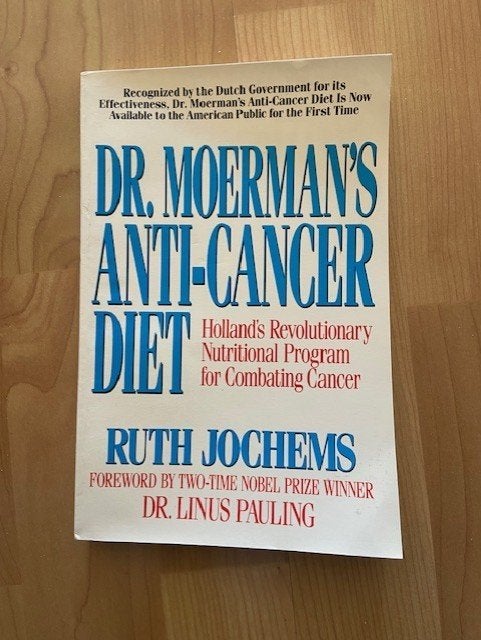 Dr. Moerman's Anti-cancer Diet - Ruth Jochems, Boeken, Ophalen of Verzenden, Gelezen