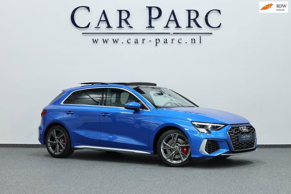 Audi S3 Sportback 2.0 TFSI quattro 310+PK LED/B&O/PANO/SFEER, Auto's, Audi, S3, Gebruikt, 4 cilinders, 1984 cc