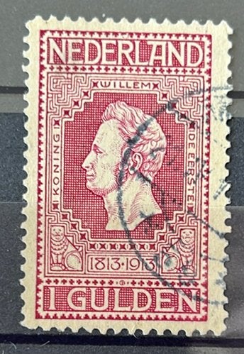 Nvph nr 98 gestempeld, Verzenden, T/m 1940, Gestempeld