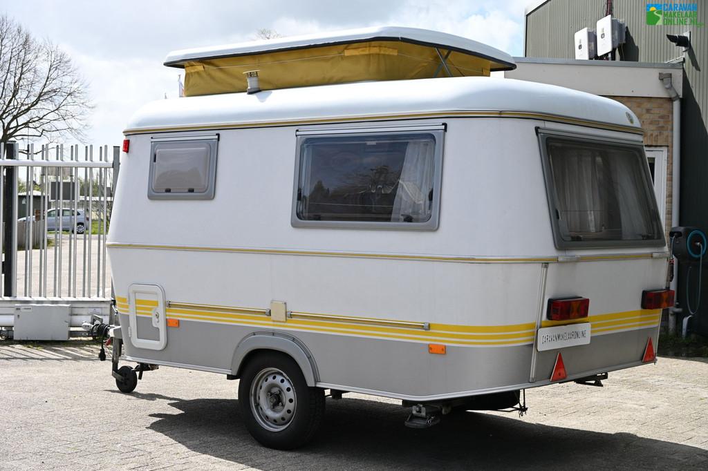 Eriba Touring Pan Lichtgewicht|Luifel|Toilet|NETTE STAAT!, Caravans en Kamperen, Caravans, Standaardzit, Tot en met 2, Bedrijf