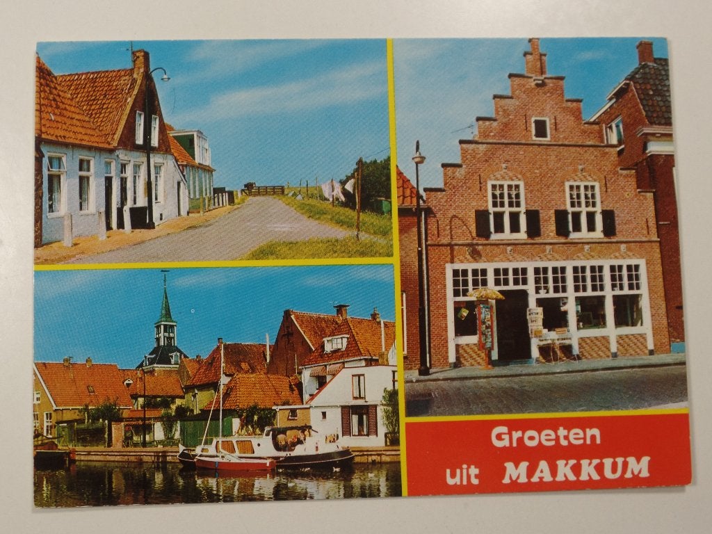 Makkum 20, Ophalen of Verzenden, Ongelopen, Friesland