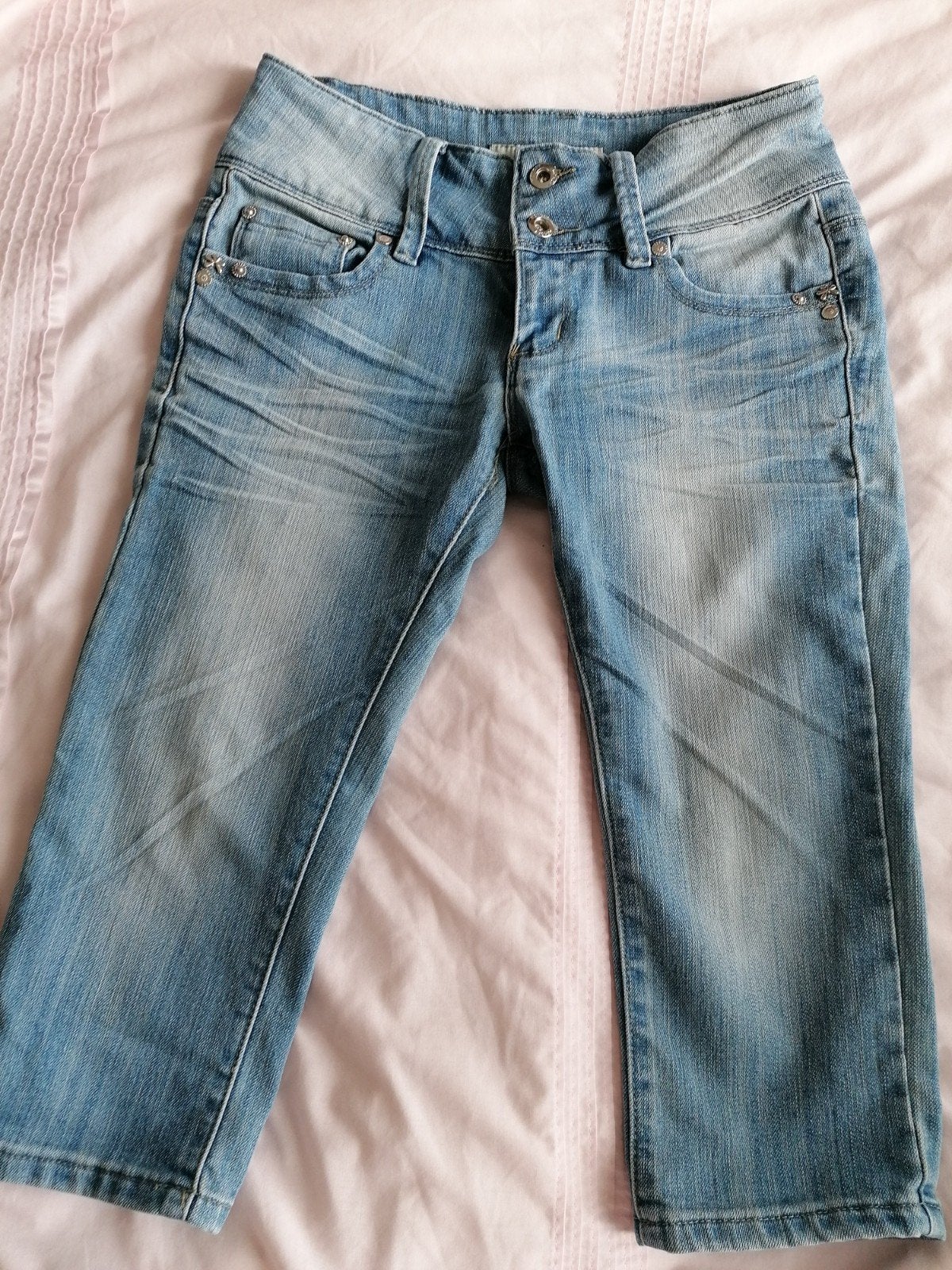 3 stuks denim Jeans broeken   Zo goed als nieuw, Monday Denim, Blauw, Ophalen of Verzenden, Zo goed als nieuw