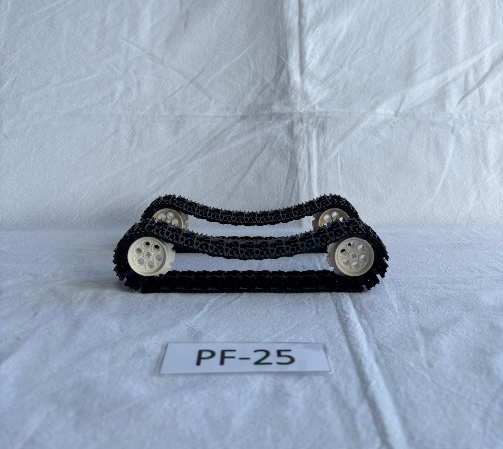 Lego Technic - 2 rupsbanden met tandwielen - PF-25, Lego, Lego, Lego, Ophalen of Verzenden