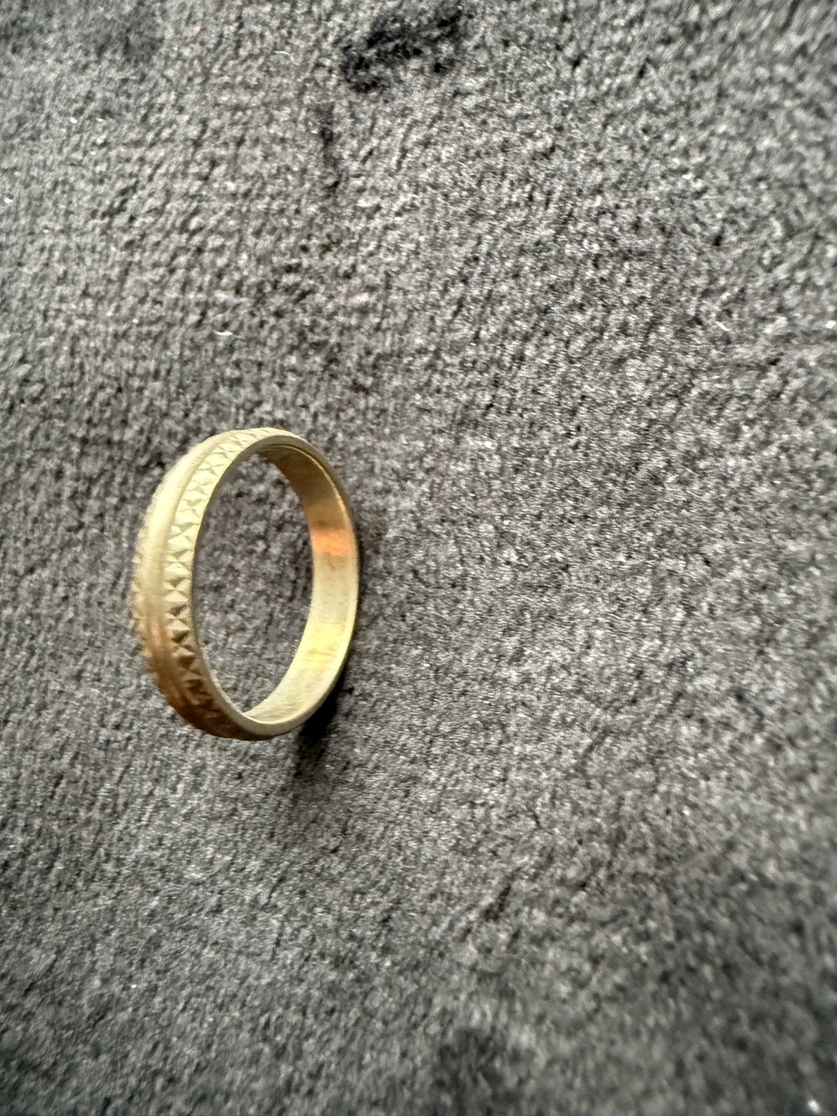 Zilveren ring met patroon - Maat 17-18, Gebruikt, Ophalen of Verzenden, 17 tot 18, Dame of Heer