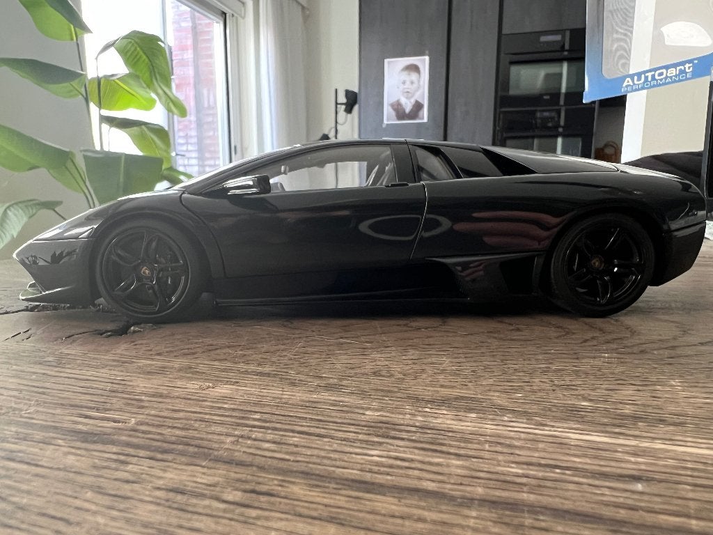 AUTOart (1:18) Lamborghini Murcielago LP640 - Nero/Black, Hobby en Vrije tijd, Modelauto's | 1:18, Verzenden, Zo goed als nieuw