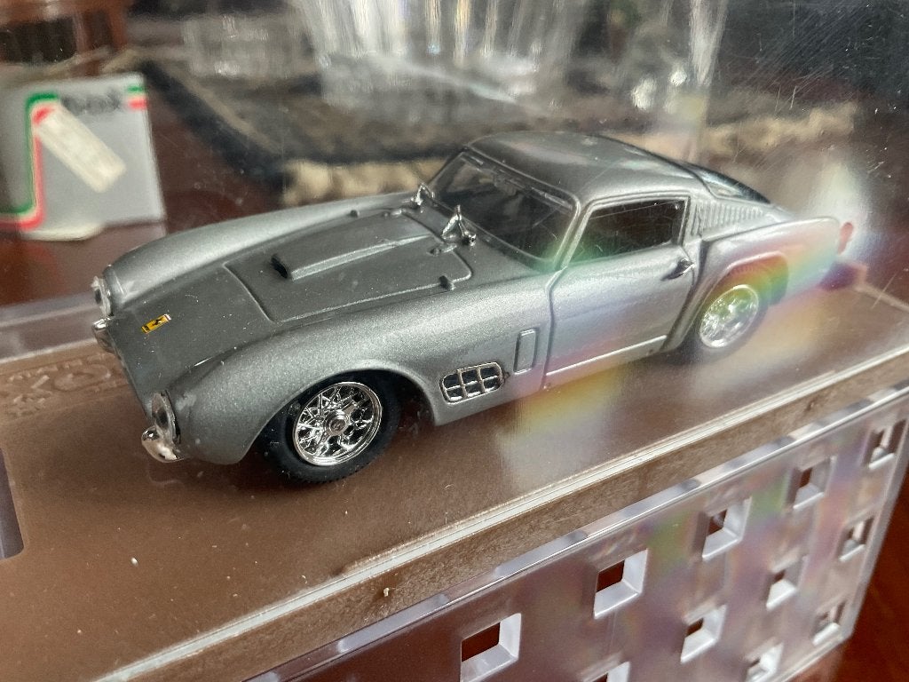 Box Ferrari 250 GT Stradale 1956-1957 mint/box/certificaat, Verzenden, Zo goed als nieuw, Auto, Overige merken