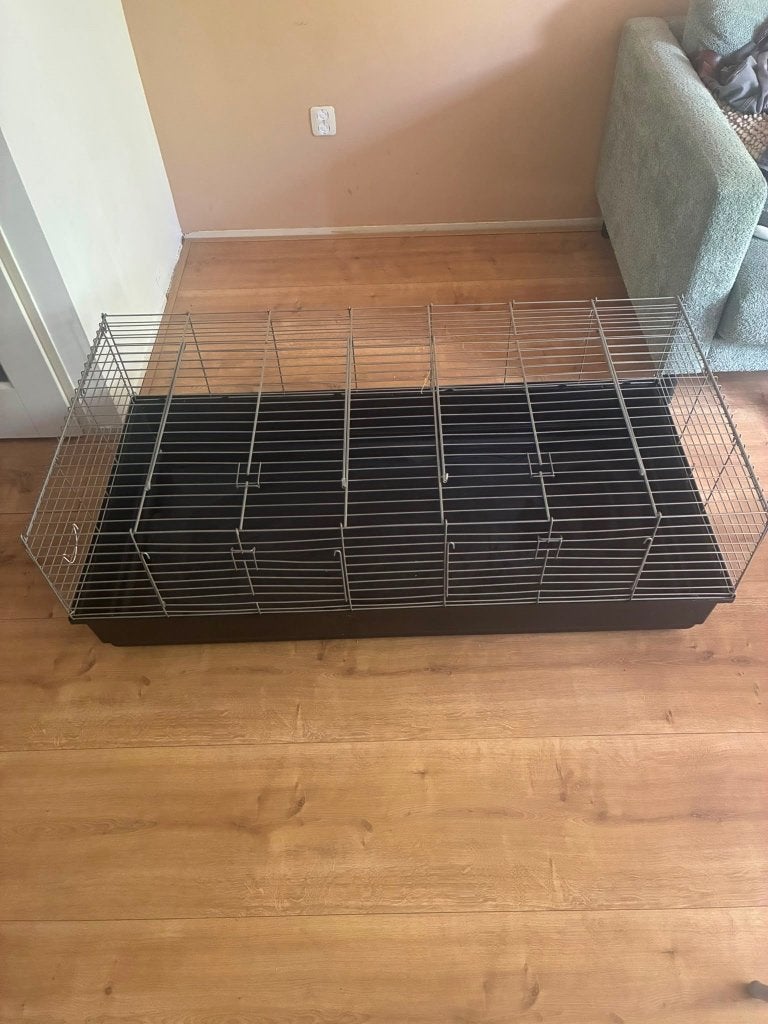 Konijnen/cavia hok, Dieren en Toebehoren, Knaagdieren en Konijnen | Hokken en Kooien, Konijn, Hok, Ophalen, Minder dan 60 cm