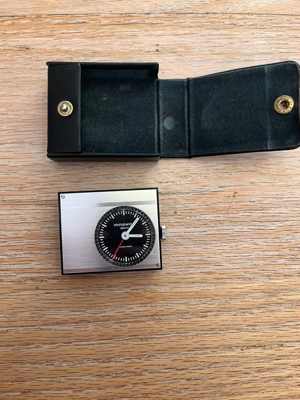Vintage minniswiss alarm clock, Ophalen of Verzenden, Zo goed als nieuw