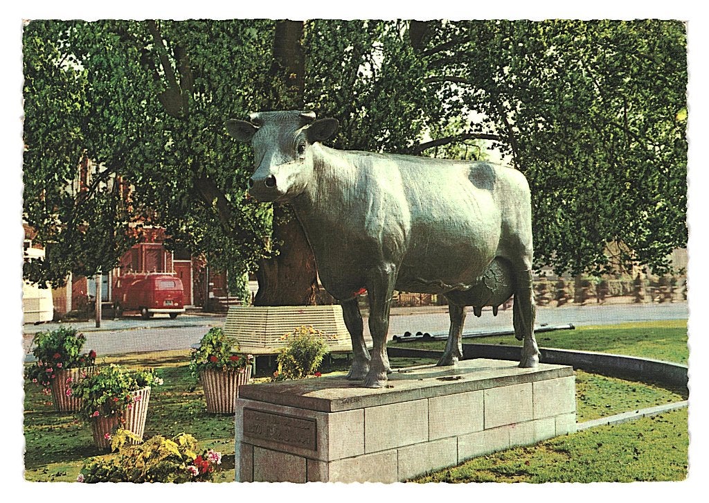 36901 Leeuwarden 1966 Us Mem Gelopen met zegel Deltawerken