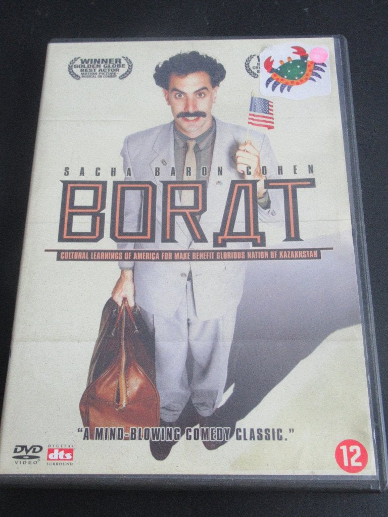DVD Borat (met Sacha Baron Cohen), Vanaf 12 jaar, Verzenden, Gebruikt