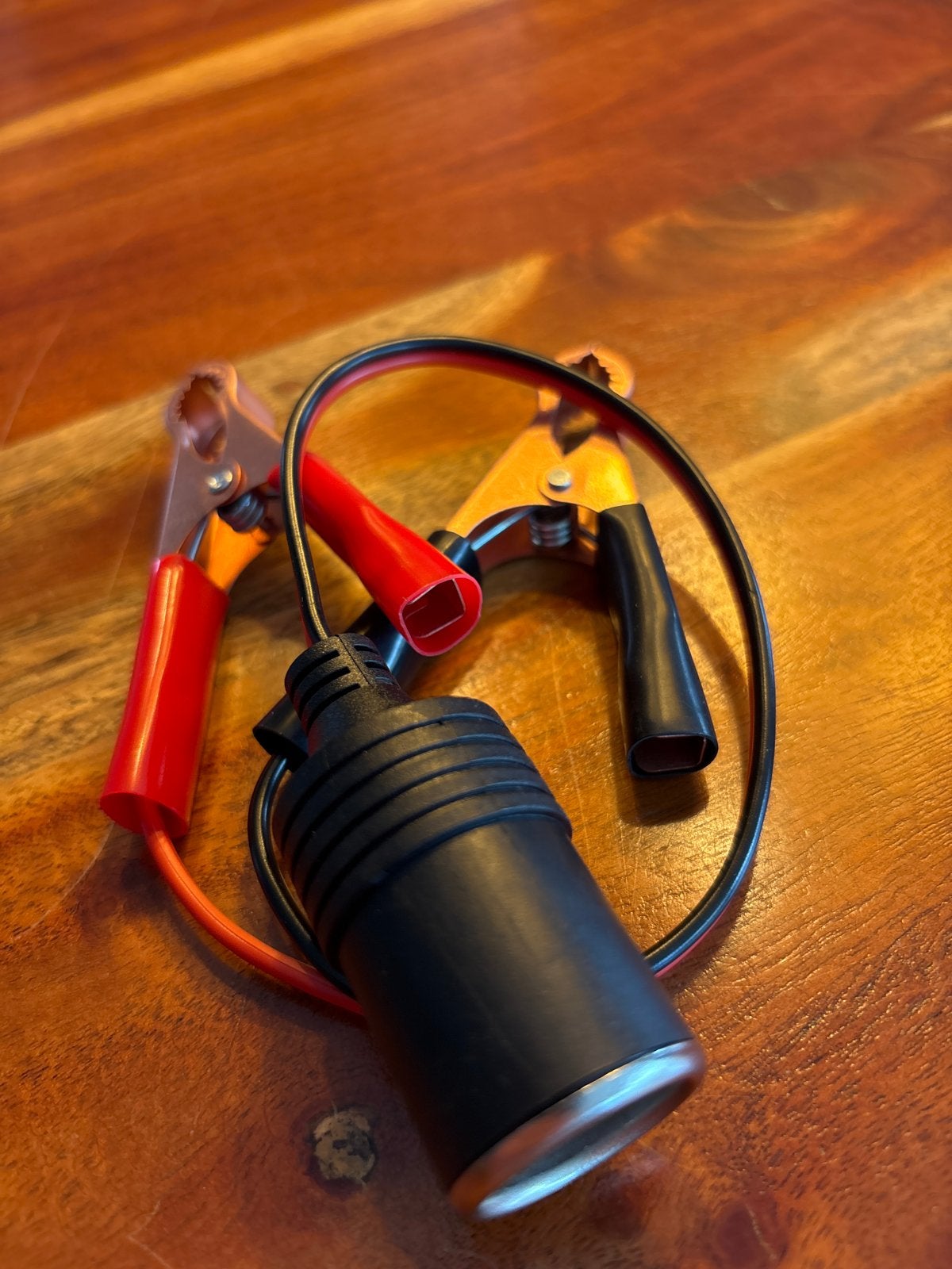 12V Sigarettenaansteker Adapter met Accuklemmen Nieuw, Ophalen of Verzenden, Nieuw