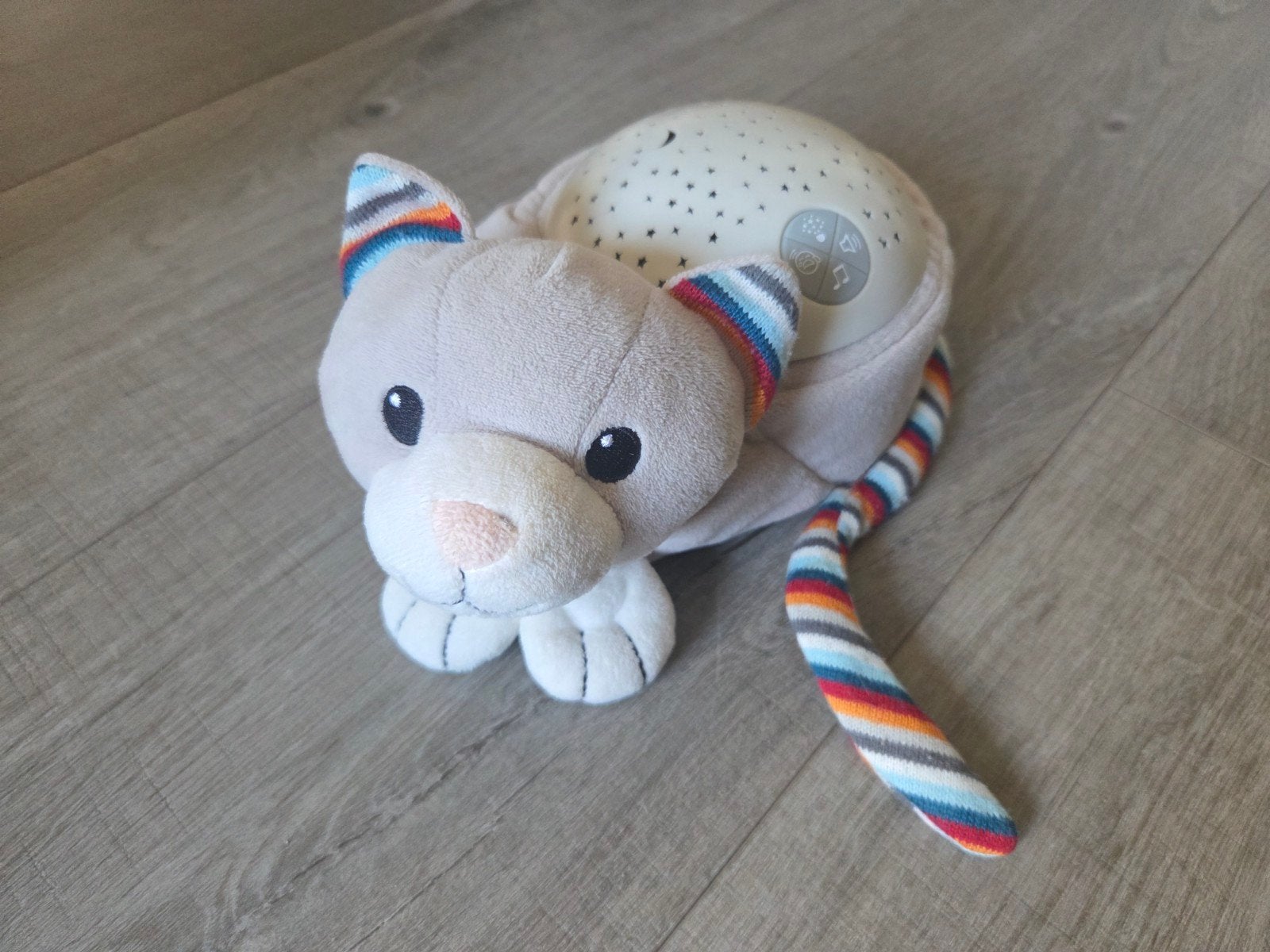 Zazu Kiki the Kitten plafondprojector / babynachtlamp, Ophalen of Verzenden, Gebruikt