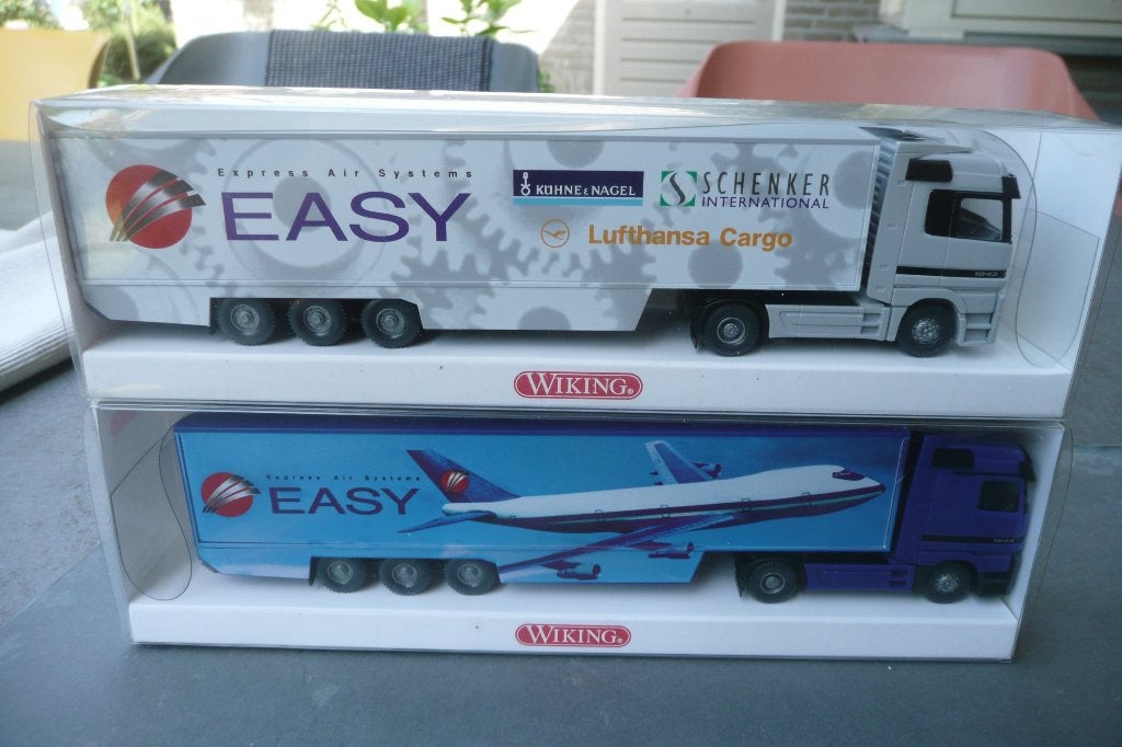 Easy luchthaventransport Schenker Lufthansa Kuhne & Nagel, Ophalen of Verzenden, Zo goed als nieuw, Bus of Vrachtwagen, Wiking