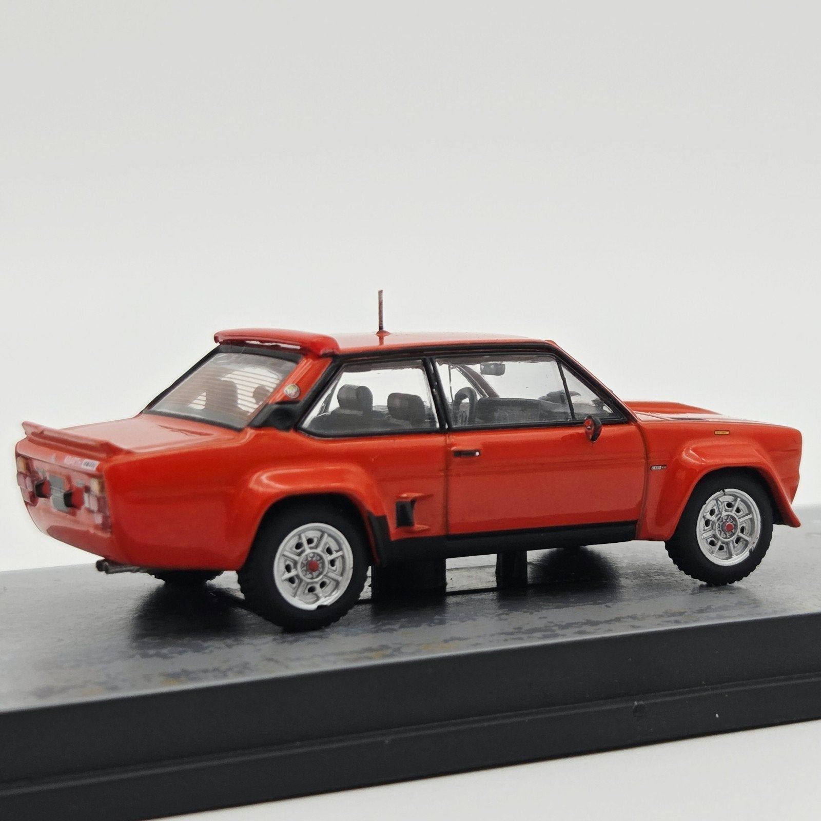 Tarmac – Fiat 131 Abarth Rally Stradale, red, Mymodelcar@outlook.com, Auto, Tarmac, Ophalen of Verzenden