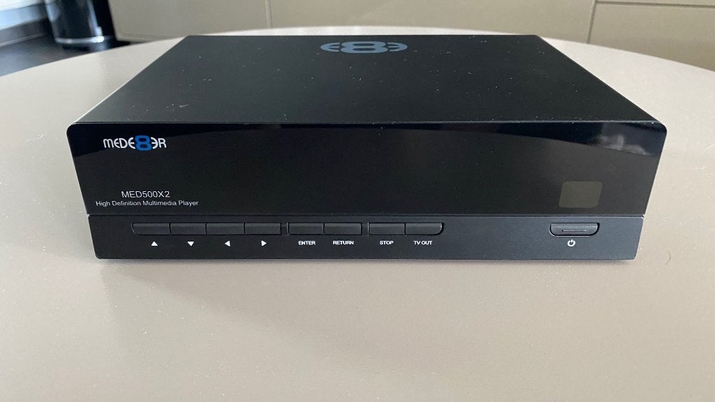 mede8er med500x2 is zeer goede staat !, Ophalen of Verzenden, Zo goed als nieuw, HDMI, Zonder harde schijf