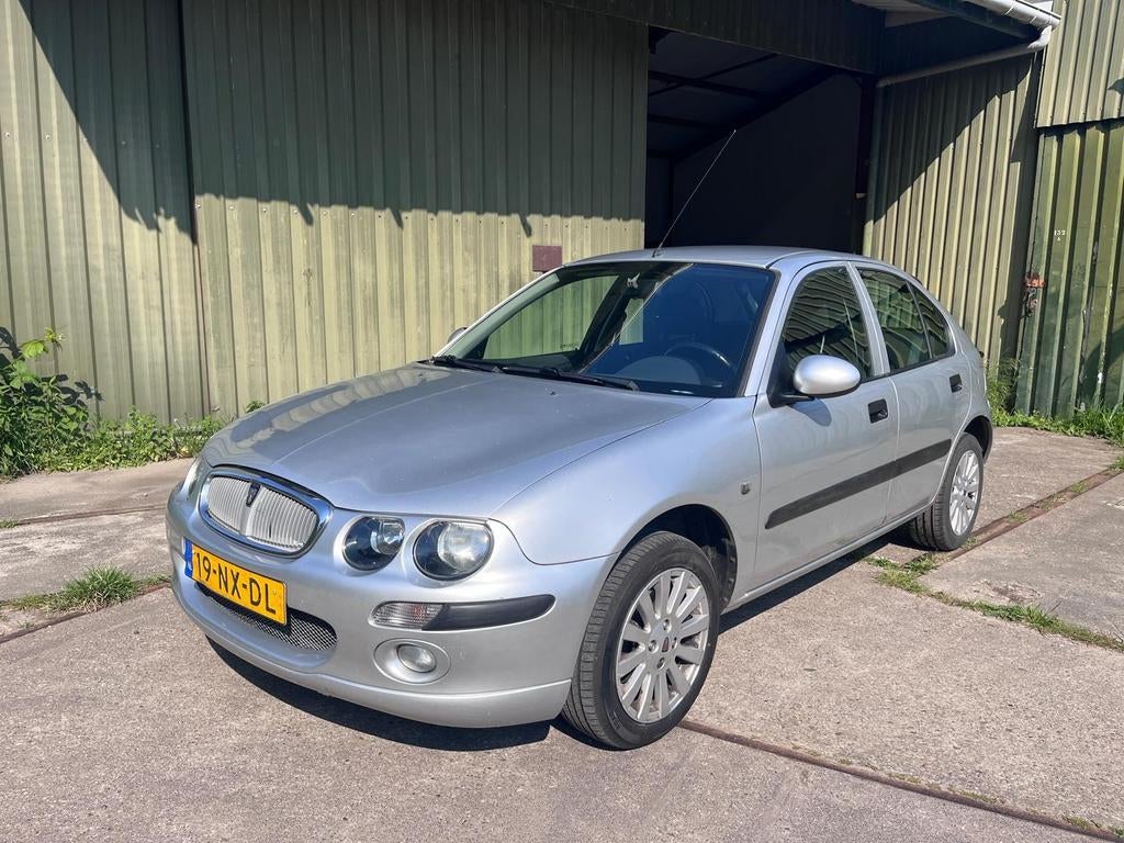 Rover 25 1.4 2004 Grijs, Auto's, Rover, Benzine, D, Hatchback, Handgeschakeld, Origineel Nederlands, Zilver of Grijs, Voorwielaandrijving