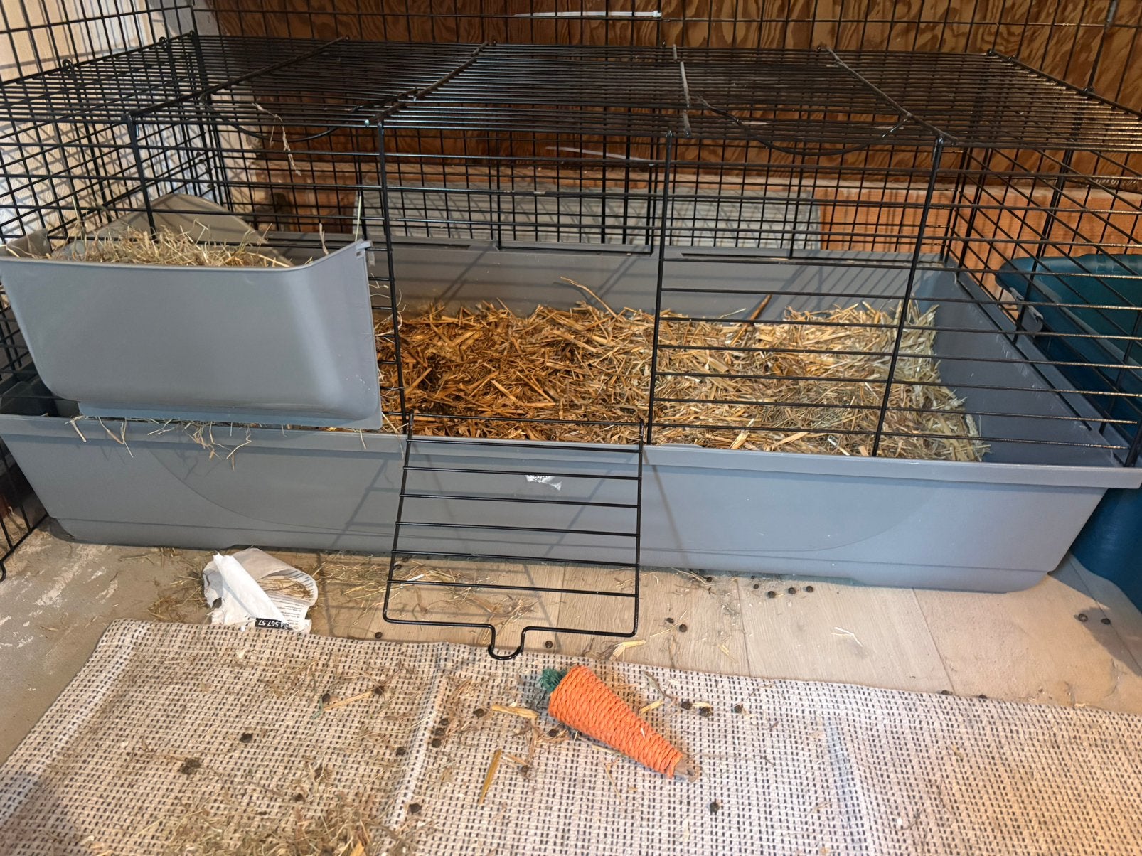 Konijnenhok groot, Dieren en Toebehoren, Ophalen, 90 cm of meer, Konijn, Hok