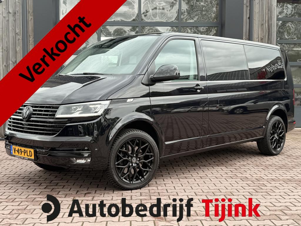 Volkswagen Transporter 2.0 TDI 150PK 4MOTION DSG L2H1 Dubbel, Auto's, Automaat, Stof, Gebruikt, 4 cilinders