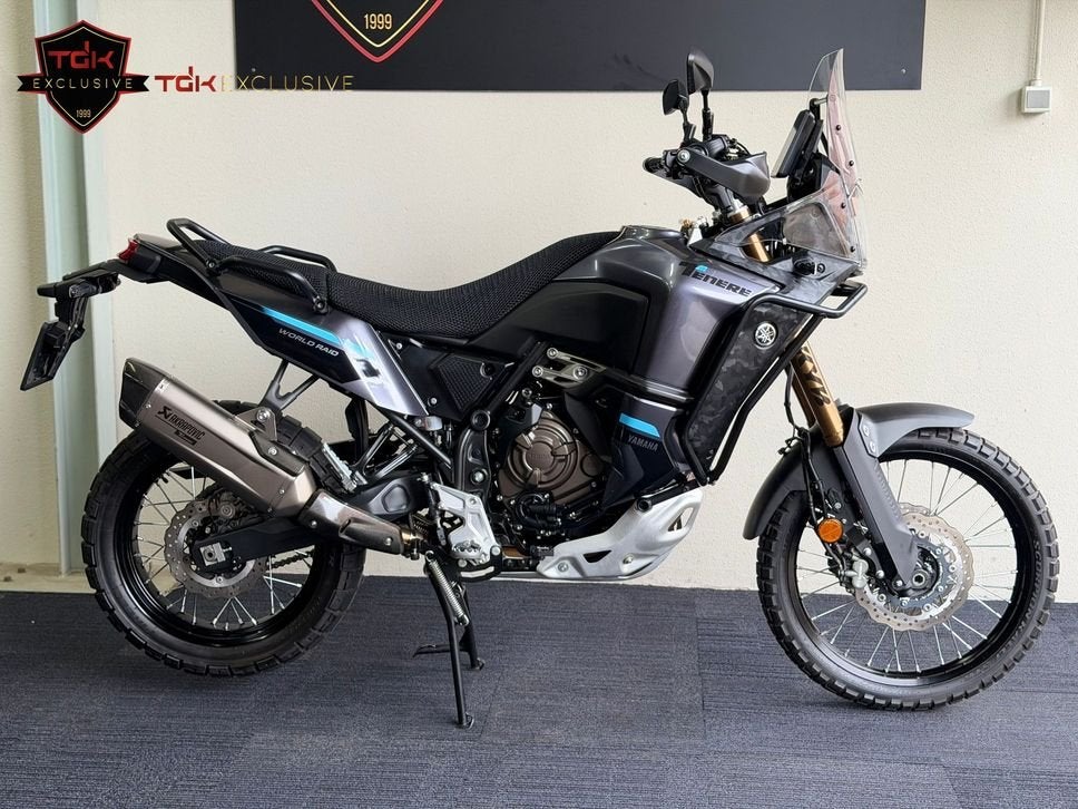YAMAHA TENERE 700 WORLD RAID AKRAPOVIC TOP (TRACER 7 9 GT), 2 cilinders, Bedrijf, Onbekend, Meer dan 35 kW