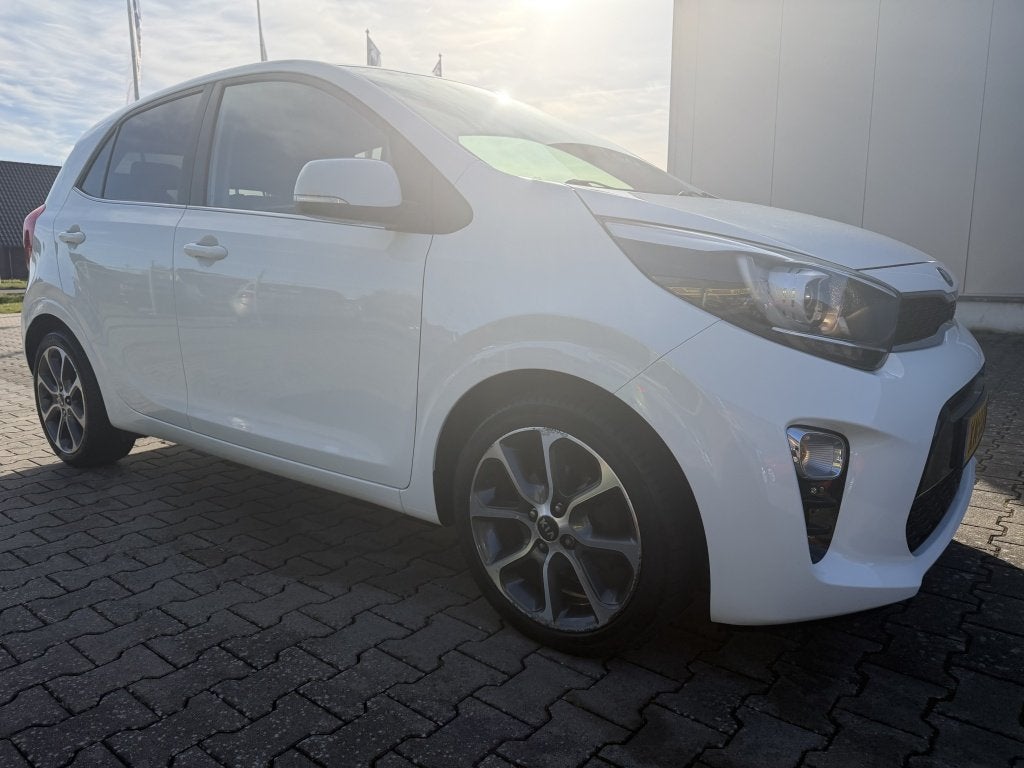 Kia Picanto 1.0 Design Edition Carplay Clima Camera Sportvel, Voorwielaandrijving, Gebruikt, Euro 6, 4 stoelen