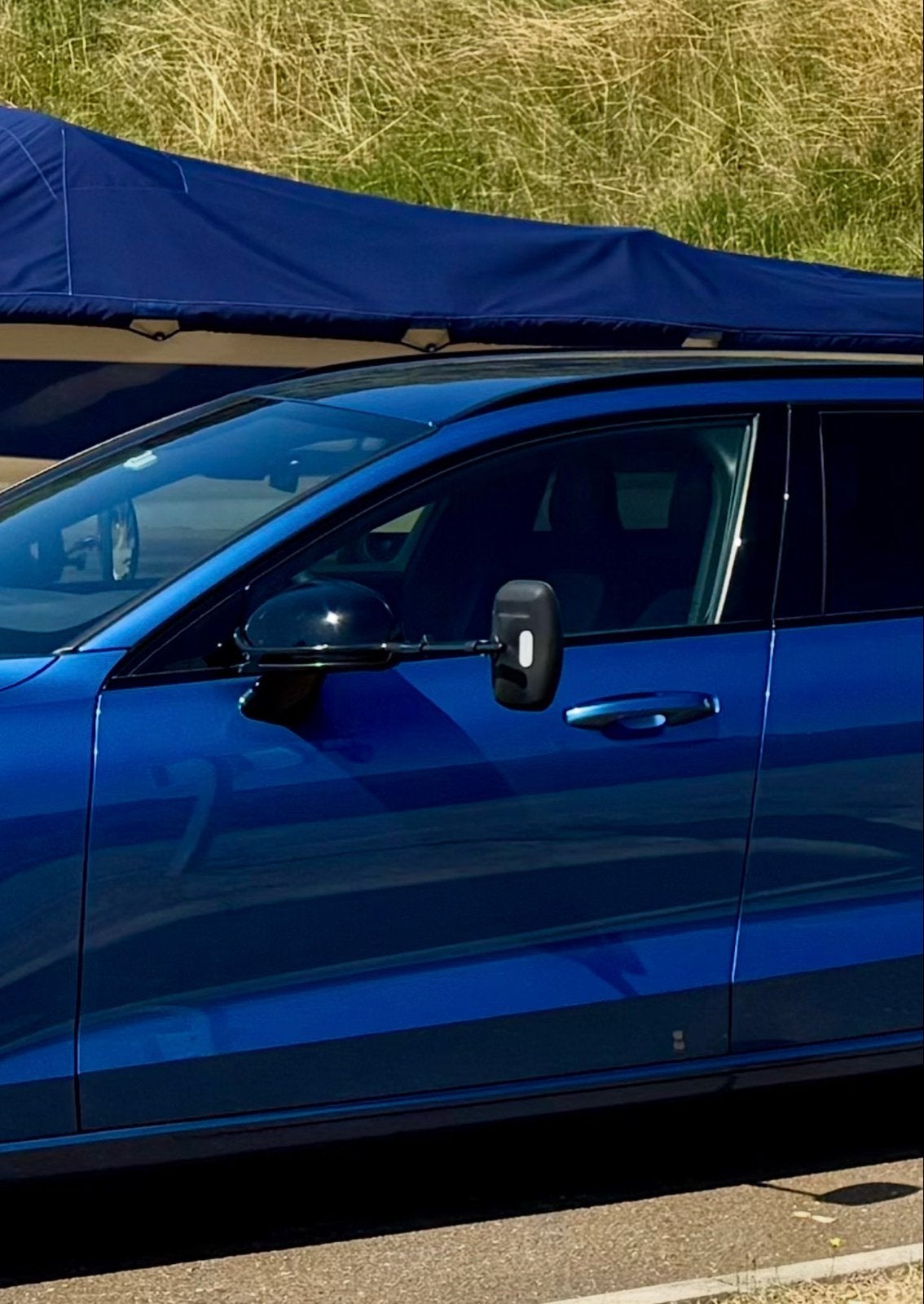Emuk caravanspiegels XL volvo v90 xc40 v60, Ophalen of Verzenden, Gebruikt