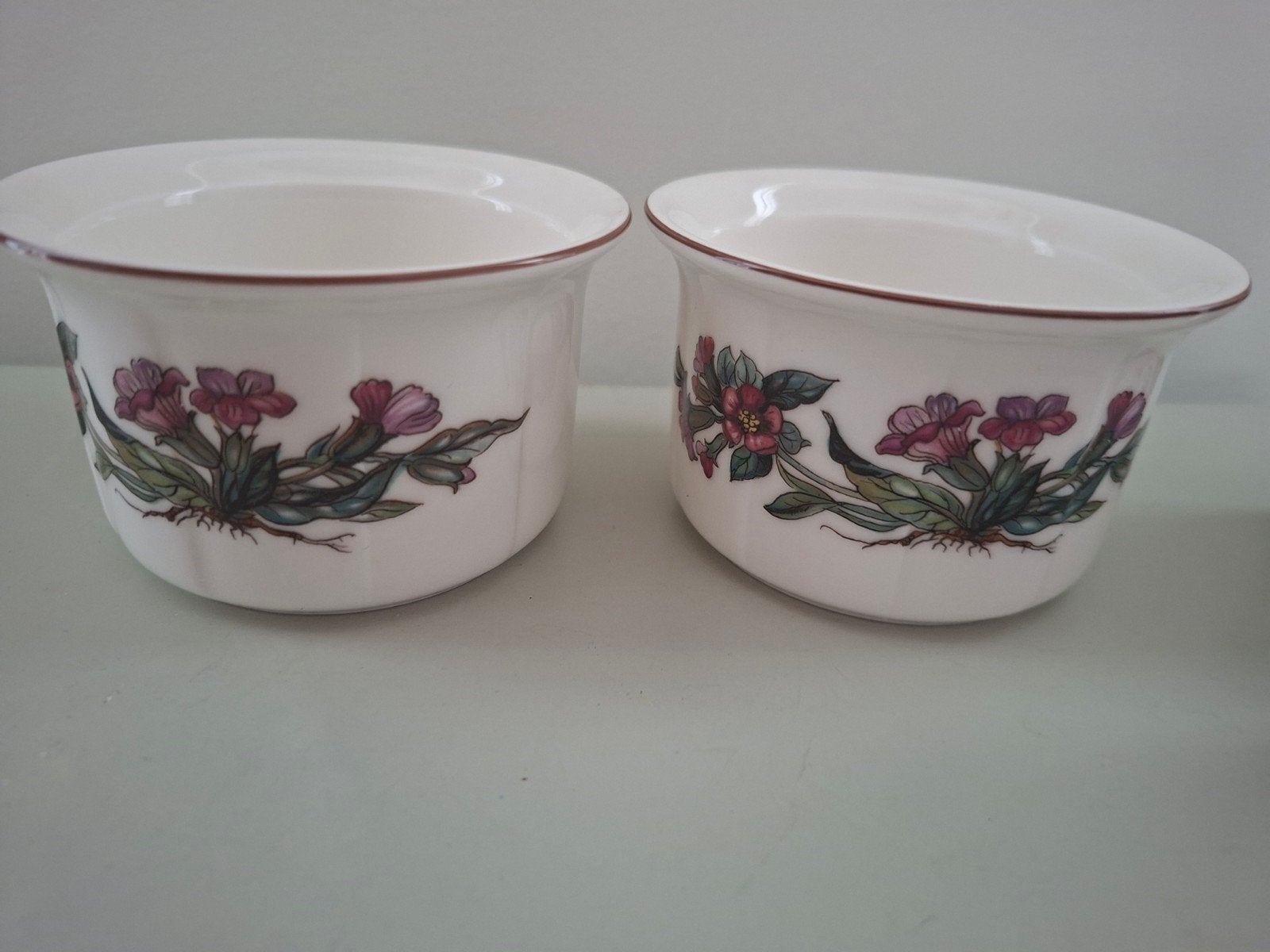 Villeroy en boch Botanica pastei ovenschaaltjes, Huis en Inrichting, Ophalen of Verzenden, Porselein, Overige stijlen, Schaal of Schalen