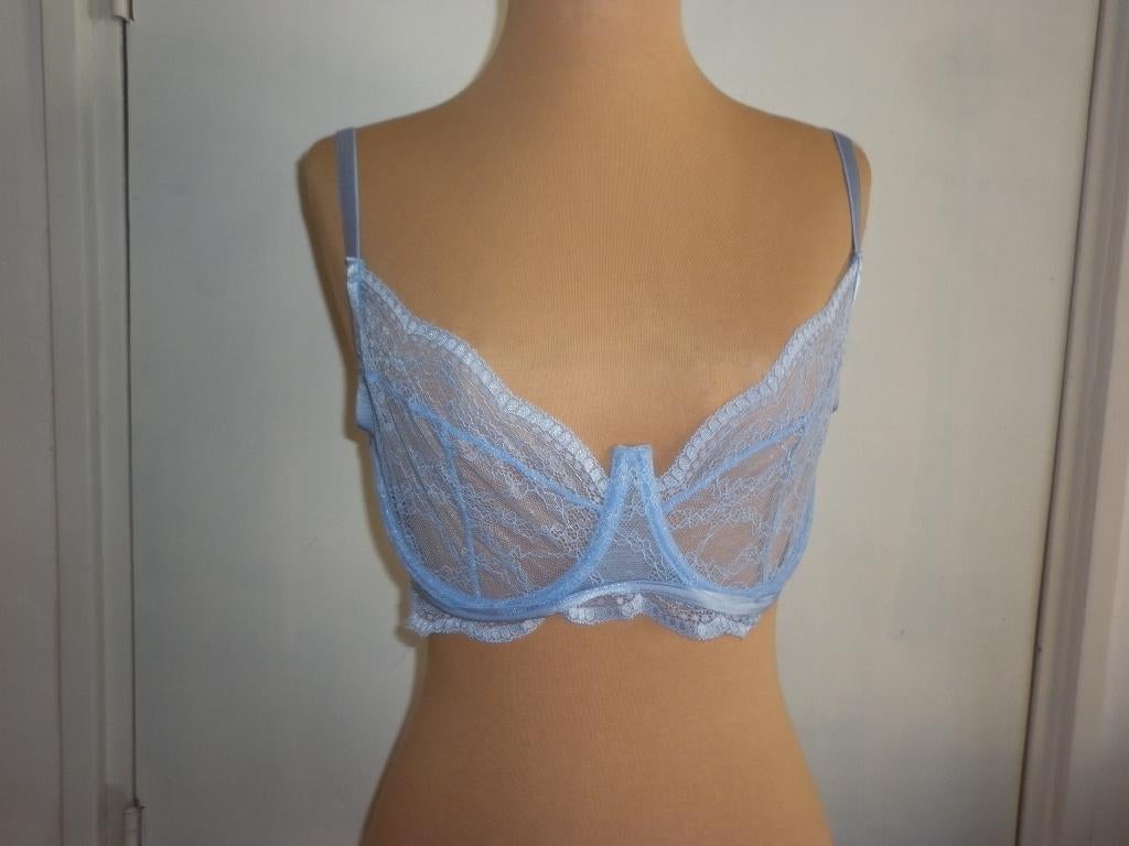beugelBh maat 75F     , Verzenden, Blauw, BH