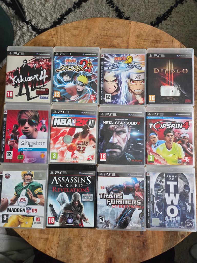 Diverse playstation 3 games - zie omschrijving, 1 speler, Ophalen of Verzenden, Zo goed als nieuw, Vanaf 12 jaar