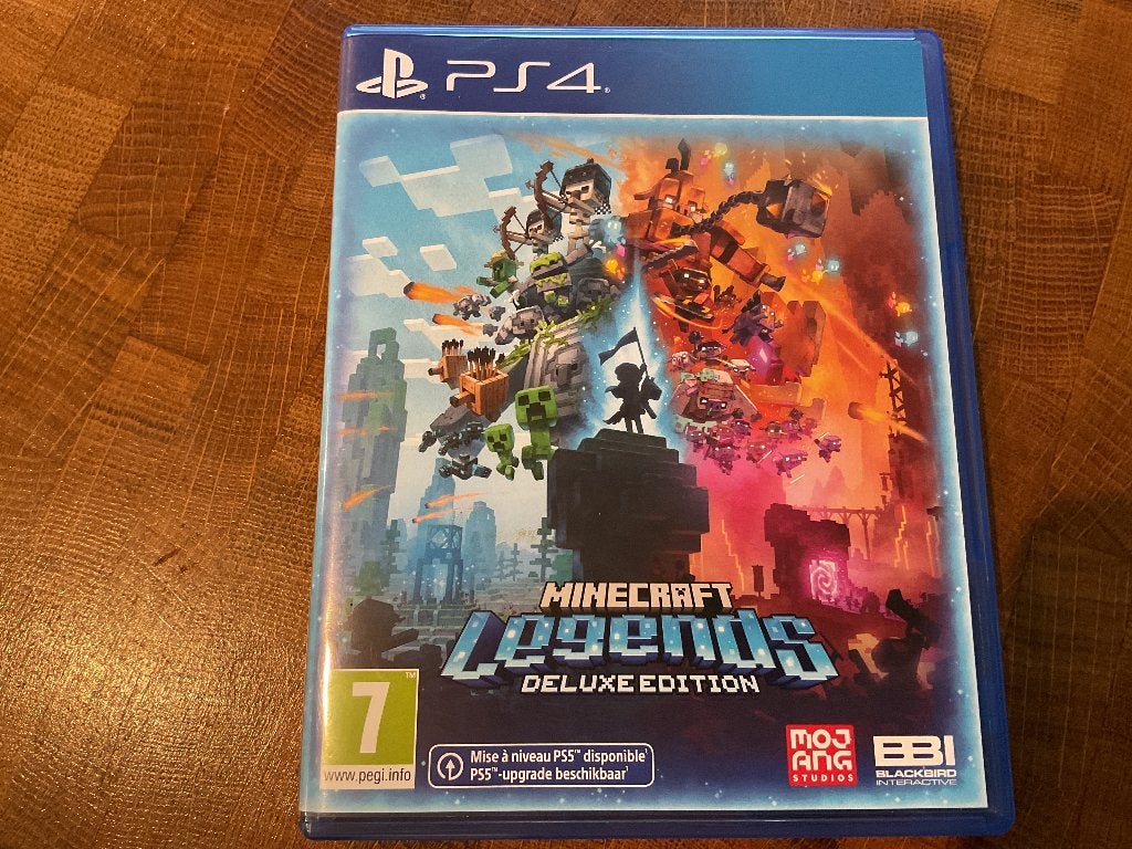 Minecraft legends deluxe edition ps4/ps5, Avontuur en Actie, Online, 1 speler, Nieuw