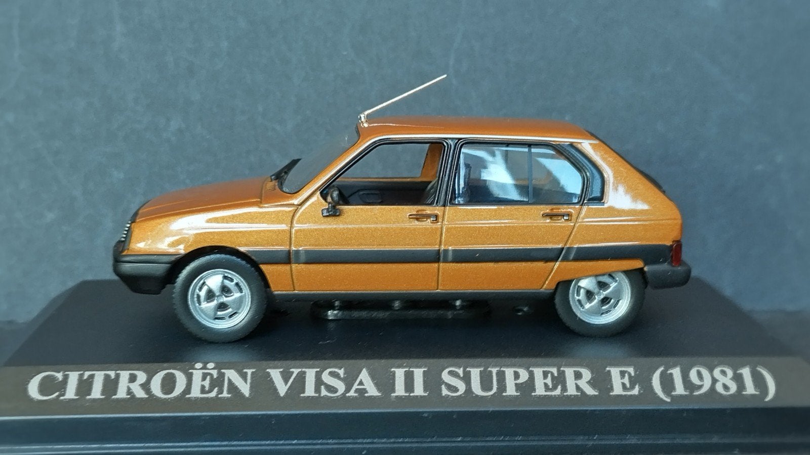 Citroen Visa Super E 1981 1:43 Altaya ixo Pol, Overige merken, Auto, Verzenden, .