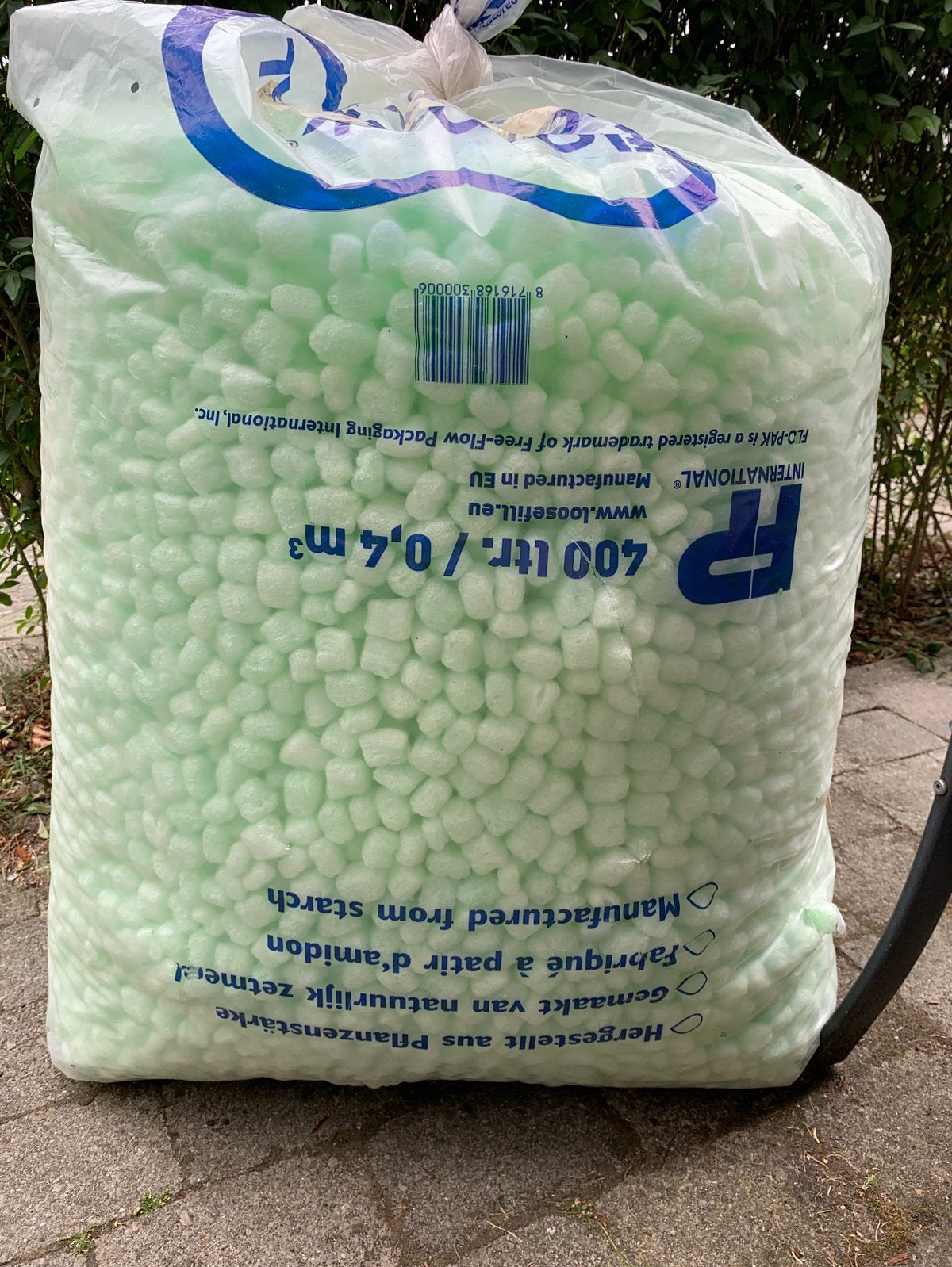 Inpak chips vulchips 400l VLO-PAK bionatural, Ophalen, Doos, 100 cm of meer, 60 cm of meer